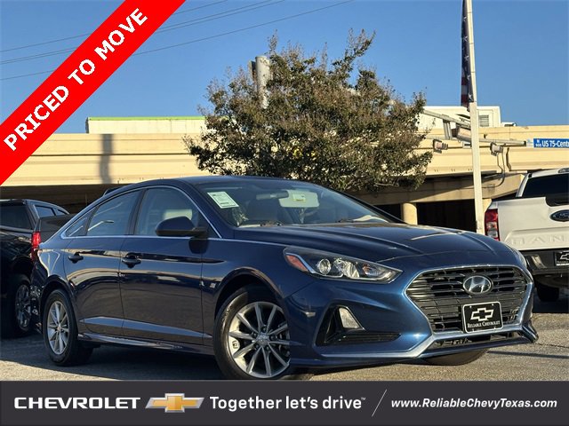 Used 2019 Hyundai Sonata Eco with VIN 5NPE24AA5KH802886 for sale in Richardson, TX