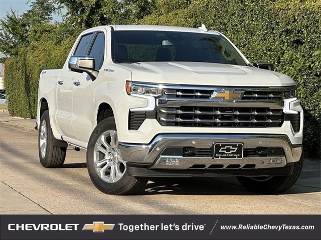 Used 2024 Chevrolet Silverado 1500 LTZ with VIN 1GCUDGE8XRZ333764 for sale in Richardson, TX