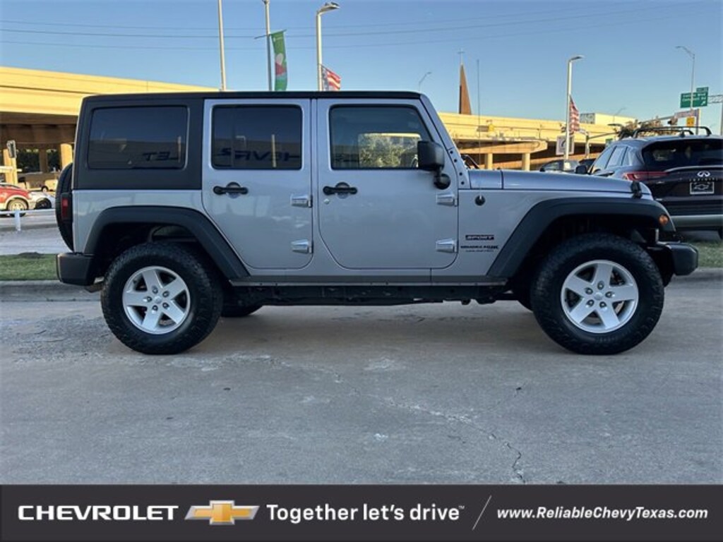 Used 2018 Jeep Wrangler JK Unlimited Sport S 4x4 SUV