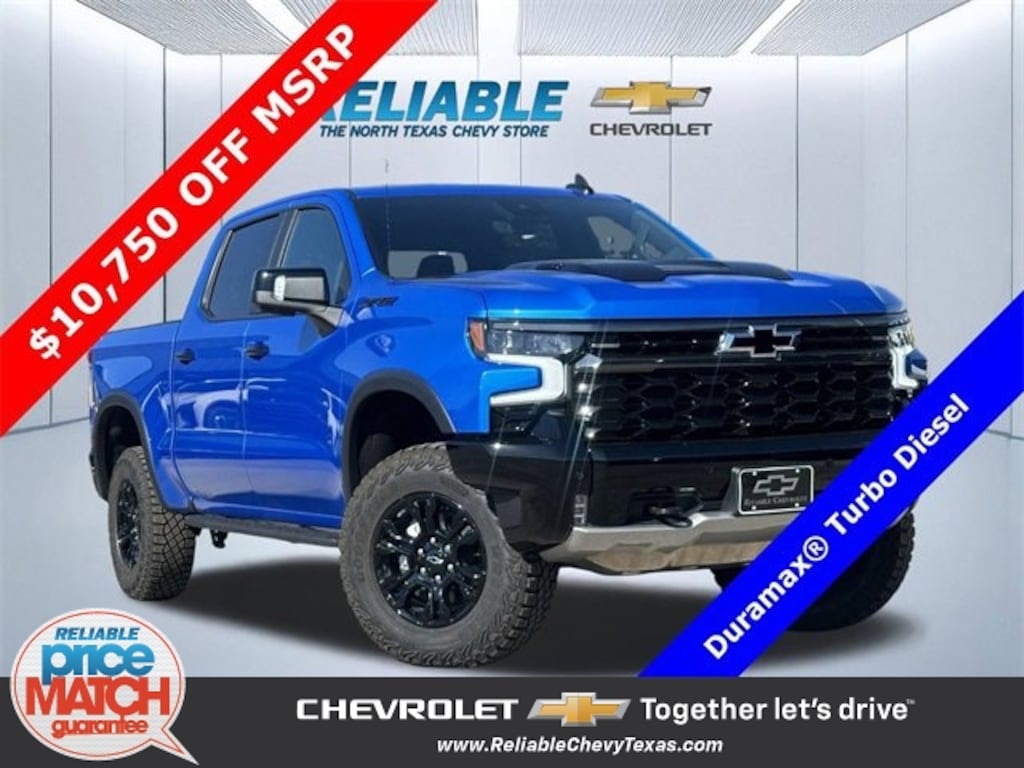 New 2026 Chevrolet Silverado 1500 ZR2 Truck Crew Cab