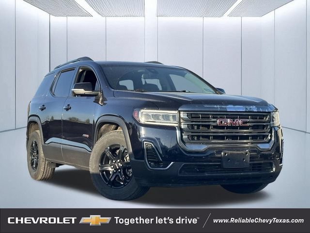 Midnight Blue Metallic 2021 GMC Acadia SUV / Crossover Four-Wheel Drive 9-Speed Automatic