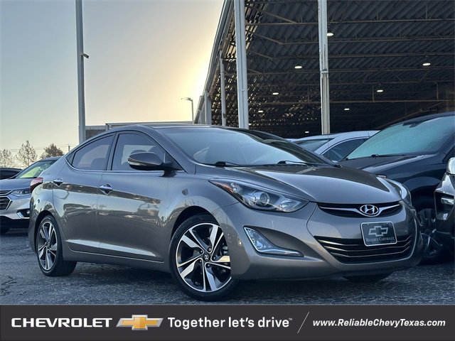 Used 2014 Hyundai Elantra Limited with VIN 5NPDH4AE1EH527289 for sale in Richardson, TX