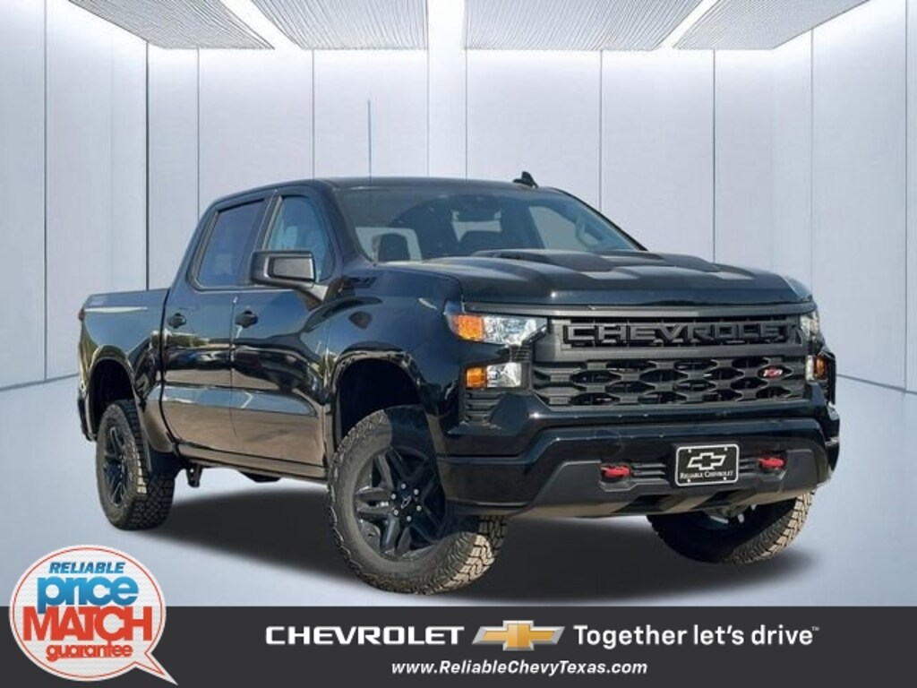 New 2026 Chevrolet Silverado 1500 Custom Trail Boss Truck Crew Cab