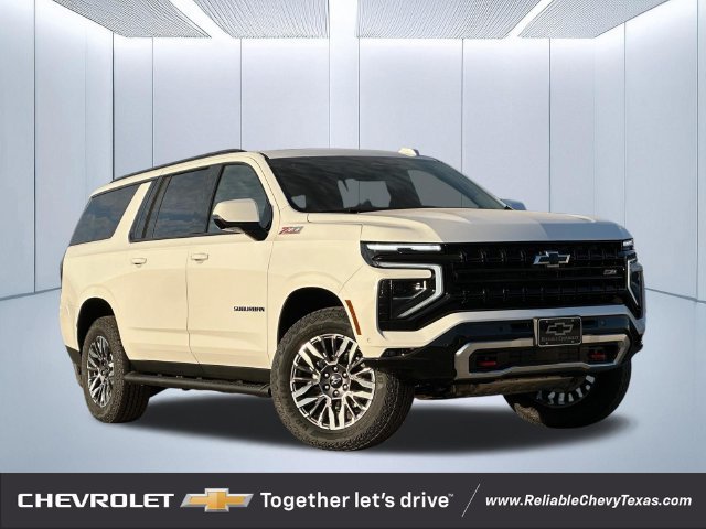 Summit White 2026 Chevrolet Suburban SUV / Crossover Four-Wheel Drive Automatic