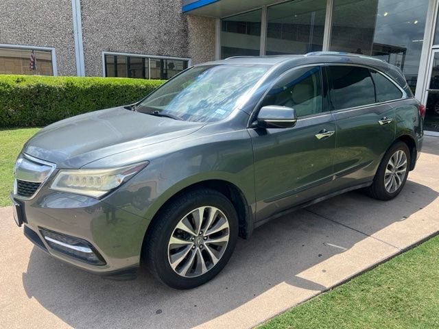 Used 2014 Acura MDX Technology Package with VIN 5FRYD3H40EB004198 for sale in Richardson, TX