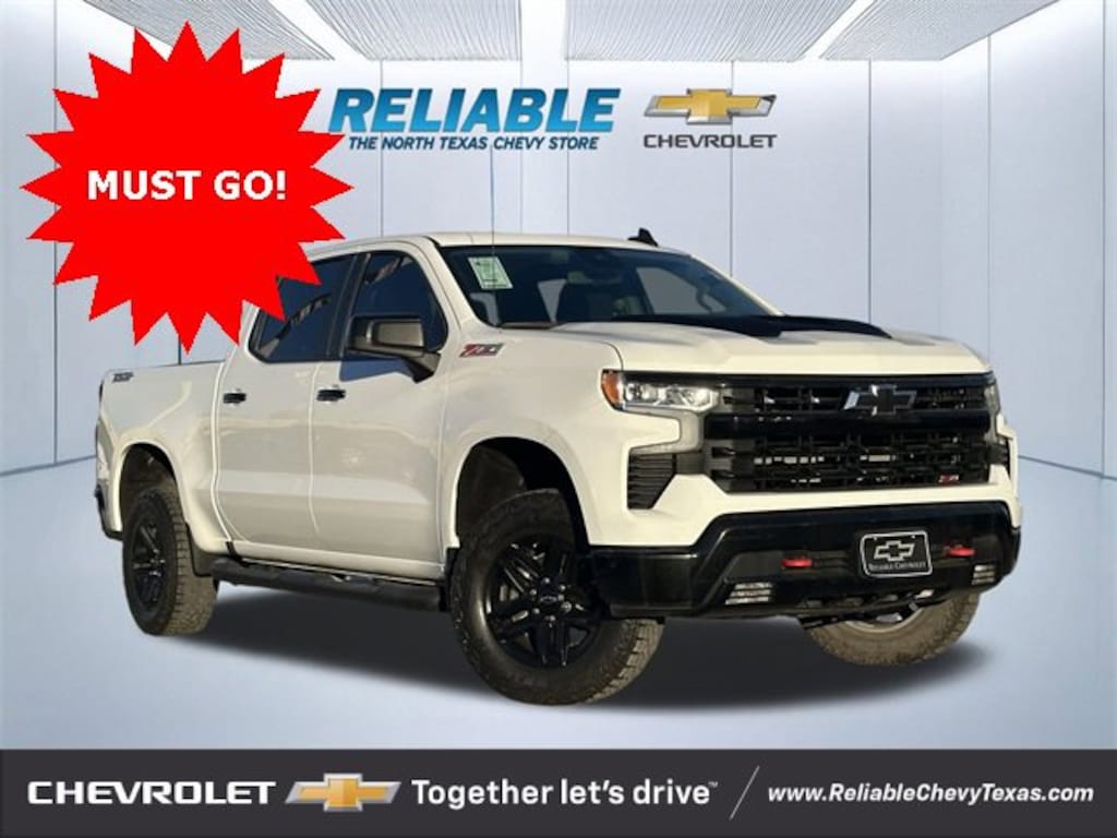 Used 2023 Chevrolet Silverado 1500 LT Trail Boss Truck Crew Cab