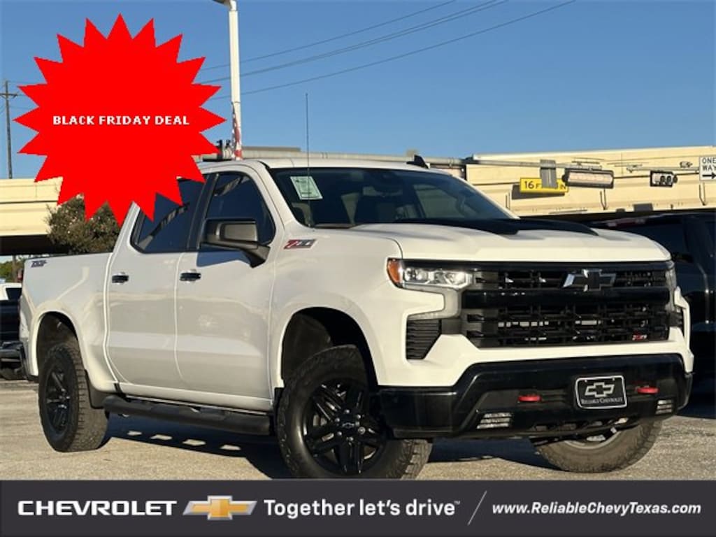 Used 2023 Chevrolet Silverado 1500 LT Trail Boss Truck Crew Cab