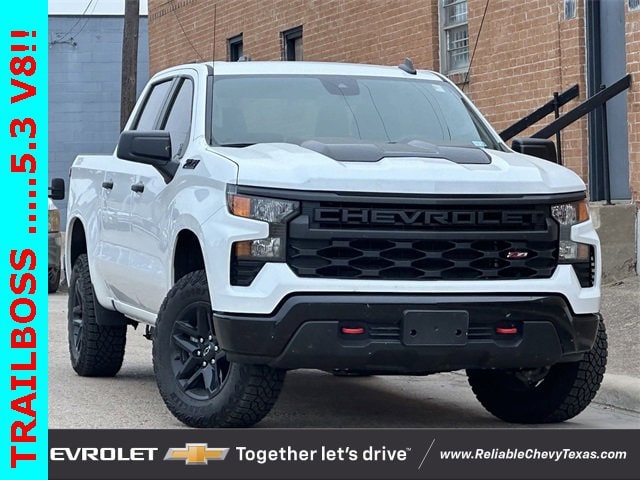 Used 2023 Chevrolet Silverado 1500 Custom with VIN 3GCUDCED8PG327769 for sale in Richardson, TX