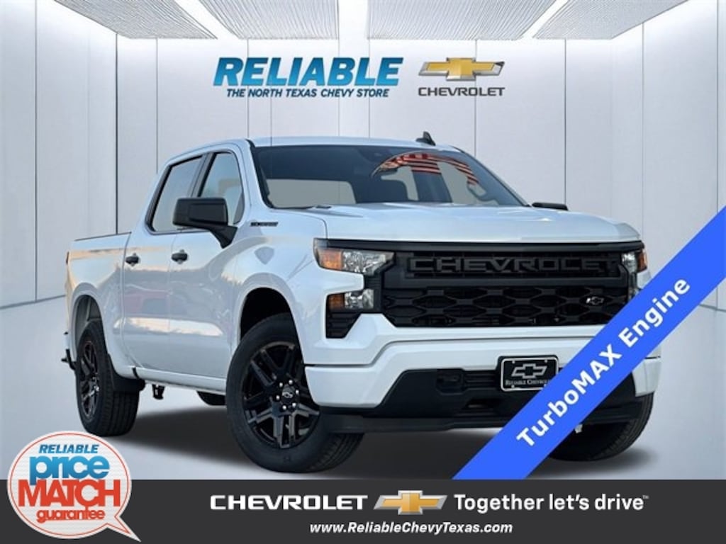 New 2026 Chevrolet Silverado 1500 Custom Truck Crew Cab