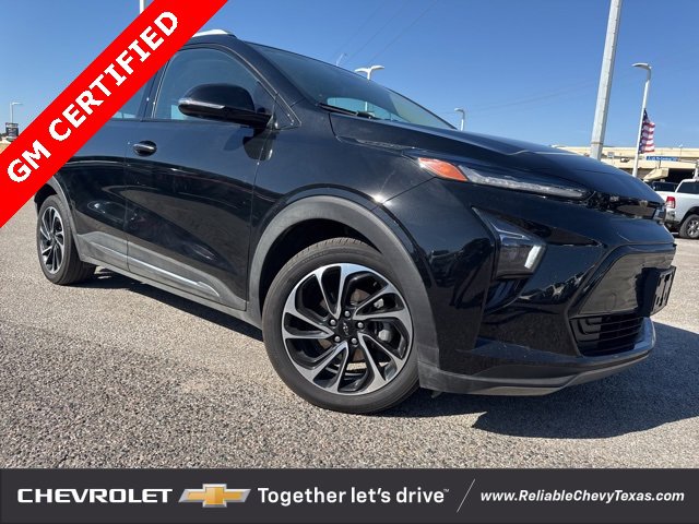 Certified 2023 Chevrolet Bolt EUV Premier with VIN 1G1FZ6S00P4123731 for sale in Richardson, TX