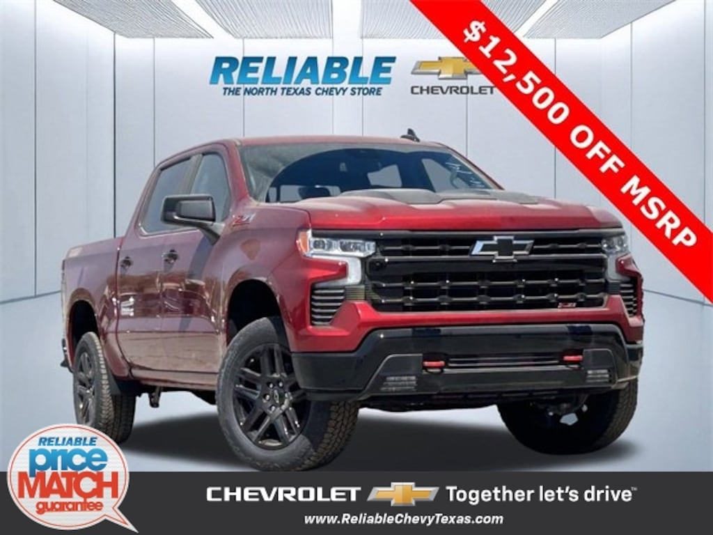 New 2025 Chevrolet Silverado 1500 LT Trail Boss Truck Crew Cab