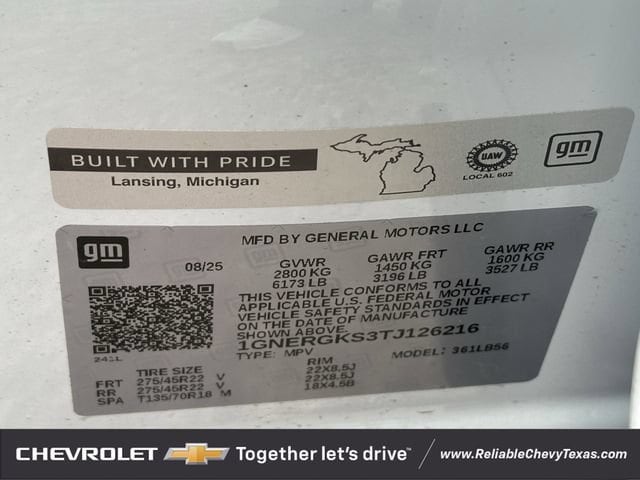 2026 Chevrolet Traverse LT - Photo 27