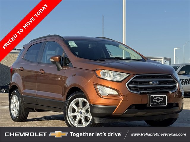 Used 2018 Ford Ecosport SE with VIN MAJ3P1TEXJC193656 for sale in Richardson, TX