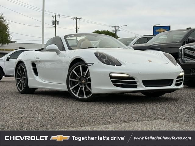 Black 2014 Porsche Boxster RWD Convertible Rear-Wheel Drive Automatic