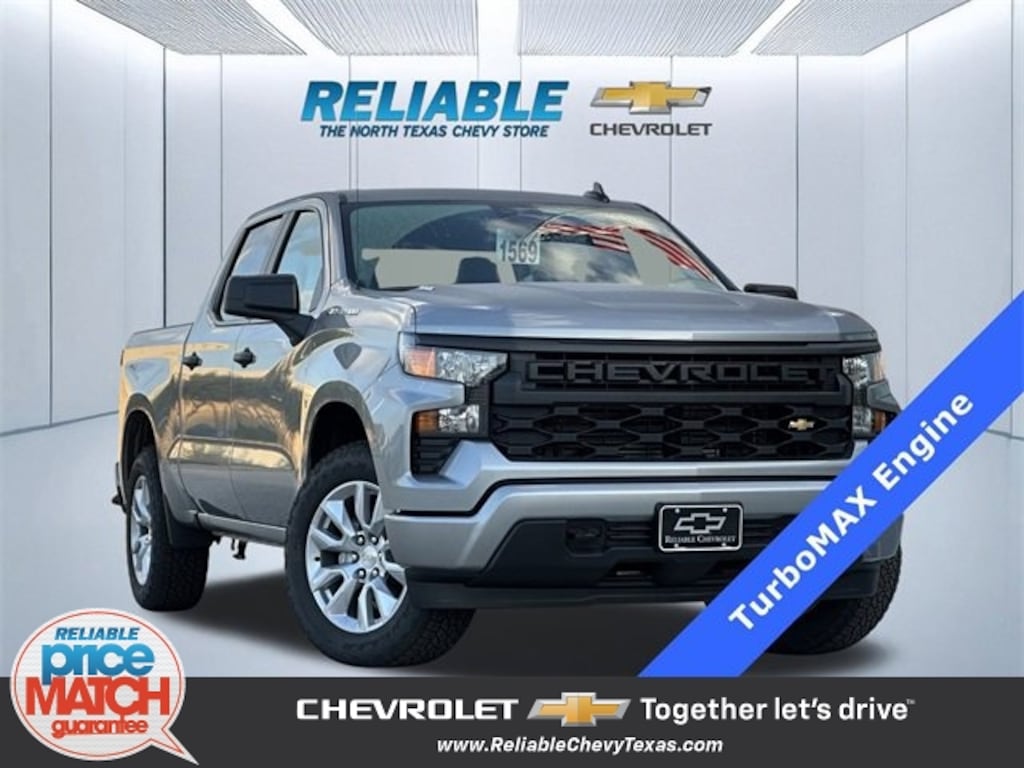New 2026 Chevrolet Silverado 1500 Custom Truck Crew Cab