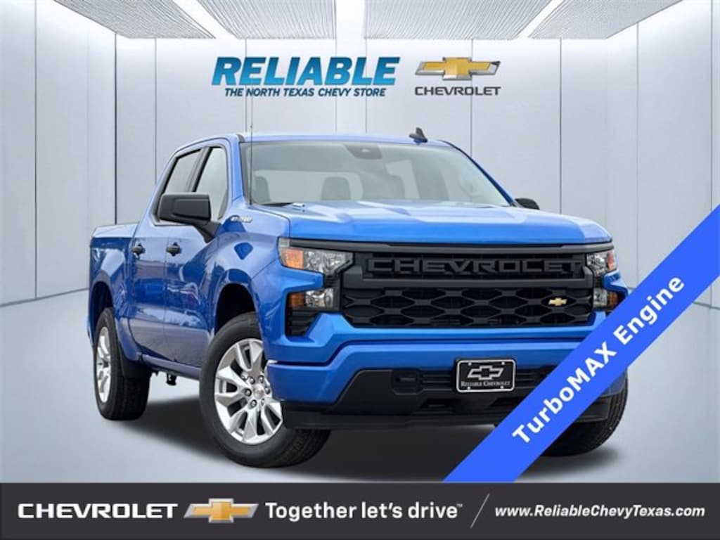 New 2025 Chevrolet Silverado 1500 Custom Truck Crew Cab
