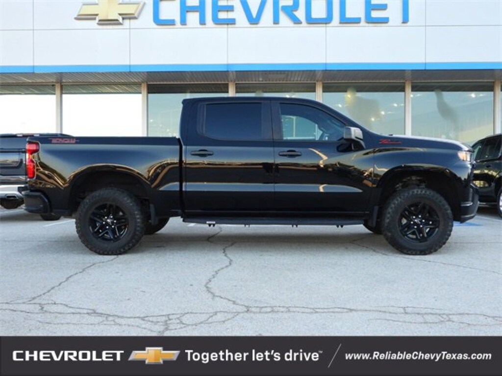 Used 2021 Chevrolet Silverado 1500 Custom Trail Boss Truck Crew Cab
