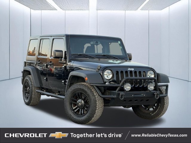 Used 2015 Jeep Wrangler Unlimited Sport with VIN 1C4BJWDG8FL557794 for sale in Richardson, TX