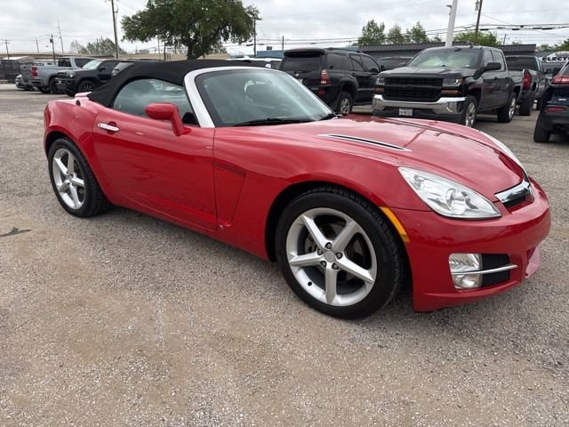 Chili Pepper Red 2007 Saturn Sky Roadster Convertible Rear-Wheel Drive Manual