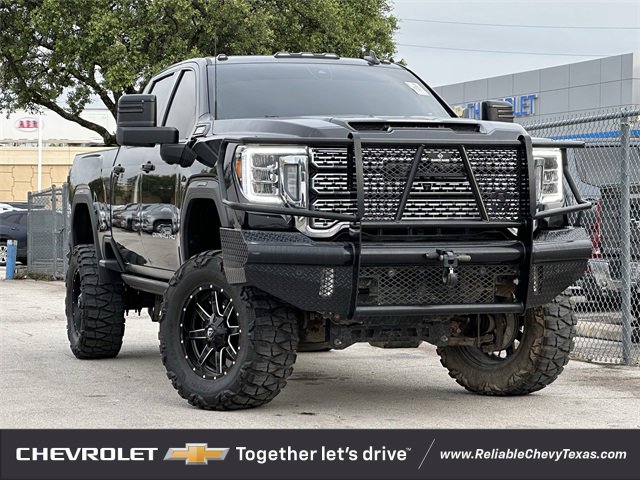 Used 2021 GMC Sierra 2500 Denali HD Denali with VIN 1GT49REY6MF268936 for sale in Richardson, TX