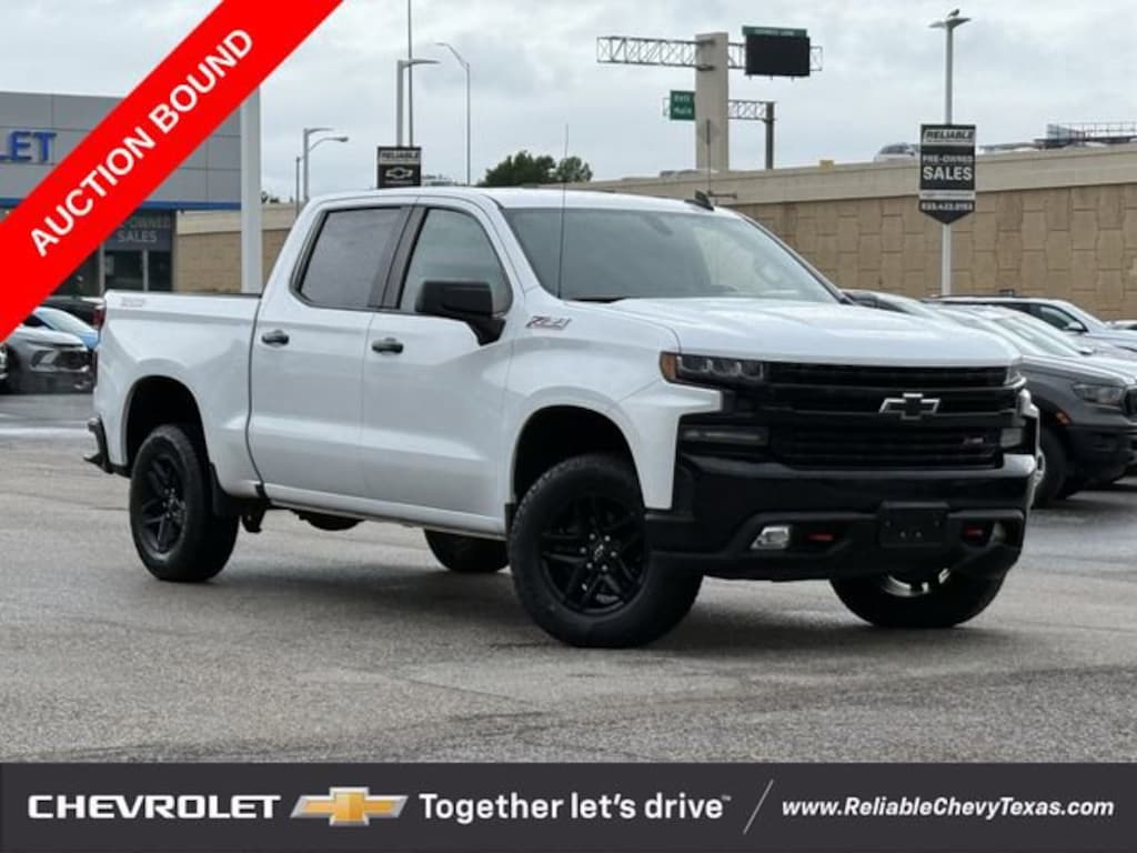 Used 2020 Chevrolet Silverado 1500 LT Trail Boss Truck Crew Cab