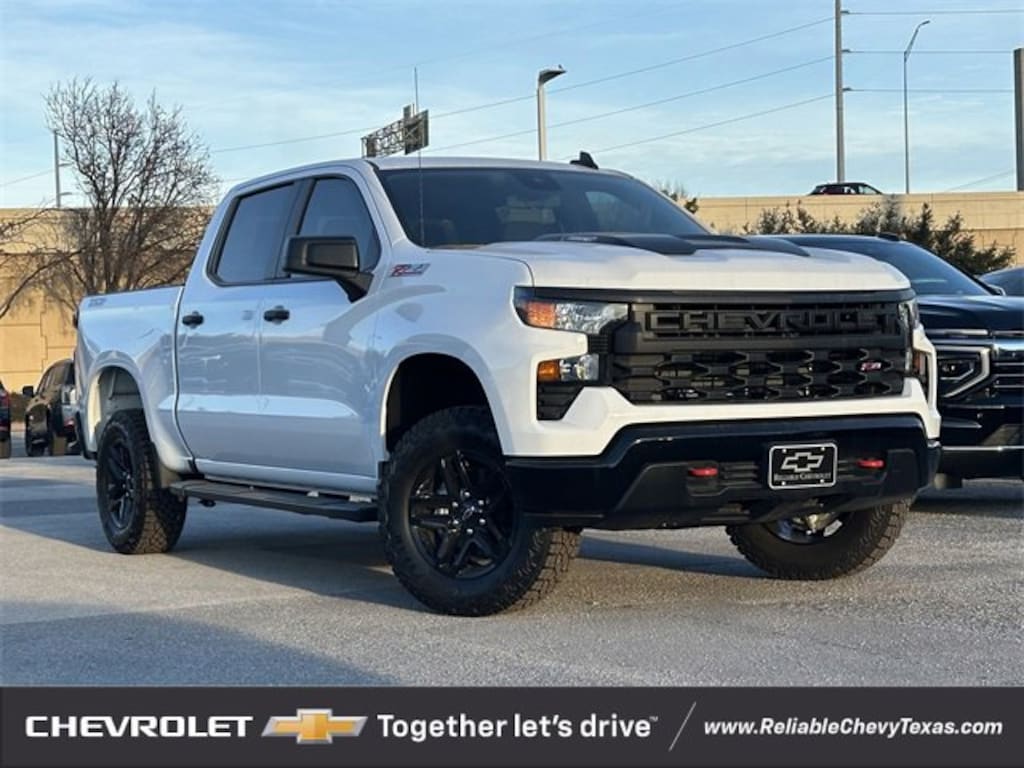 New 2026 Chevrolet Silverado 1500 Custom Trail Boss Truck Crew Cab