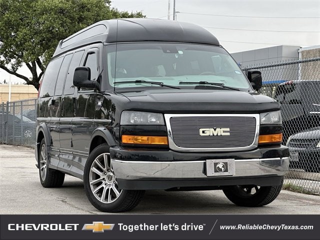 Used 2021 GMC Savana Cargo Work Van with VIN 1GTW7AFP9M1302225 for sale in Richardson, TX