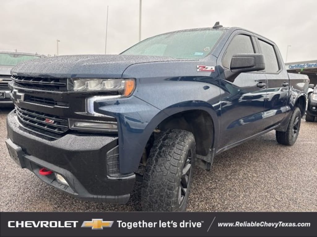 Used 2021 Chevrolet Silverado 1500 LT Trail Boss Truck Crew Cab