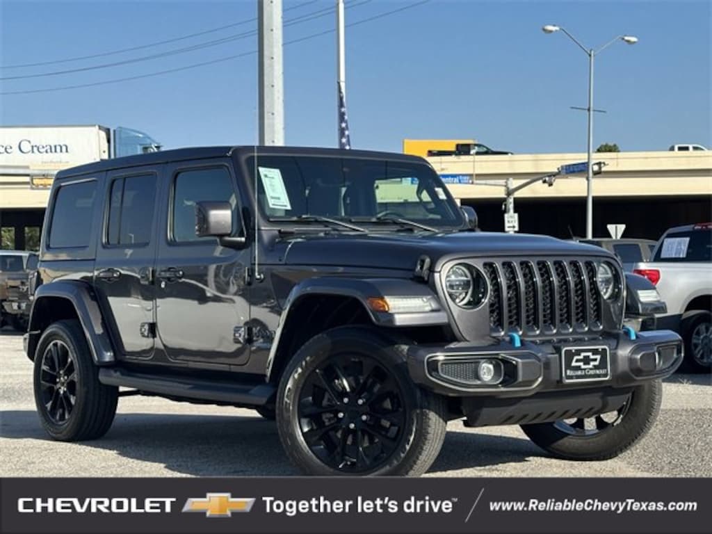 Used 2021 Jeep Wrangler 4xe Unlimited Sahara High Altitude SUV