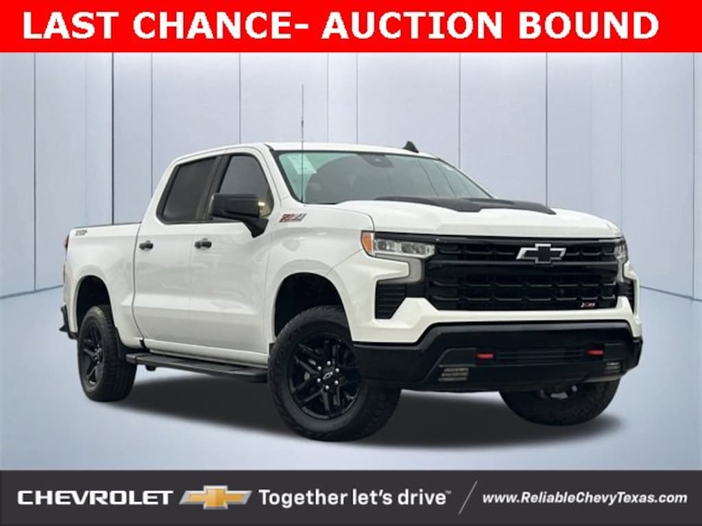 Used 2023 Chevrolet Silverado 1500 LT Trail Boss Truck Crew Cab