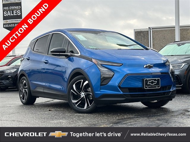 Certified 2023 Chevrolet Bolt EV 2LT with VIN 1G1FX6S06P4101822 for sale in Richardson, TX