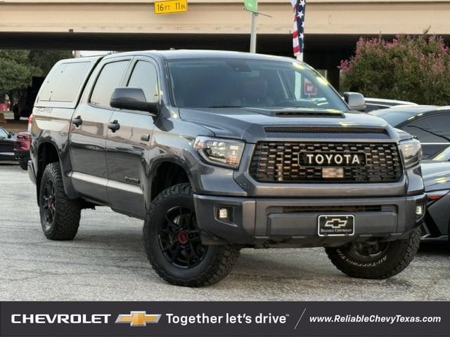Gray 2021 Toyota Tundra Pickup Truck Four-Wheel Drive Automatic