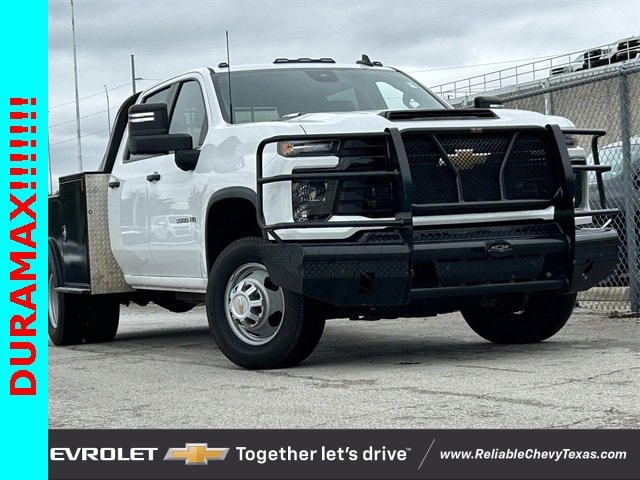 Used 2024 Chevrolet Silverado 3500HD Work Truck with VIN 1GB4YSEY0RF292333 for sale in Richardson, TX