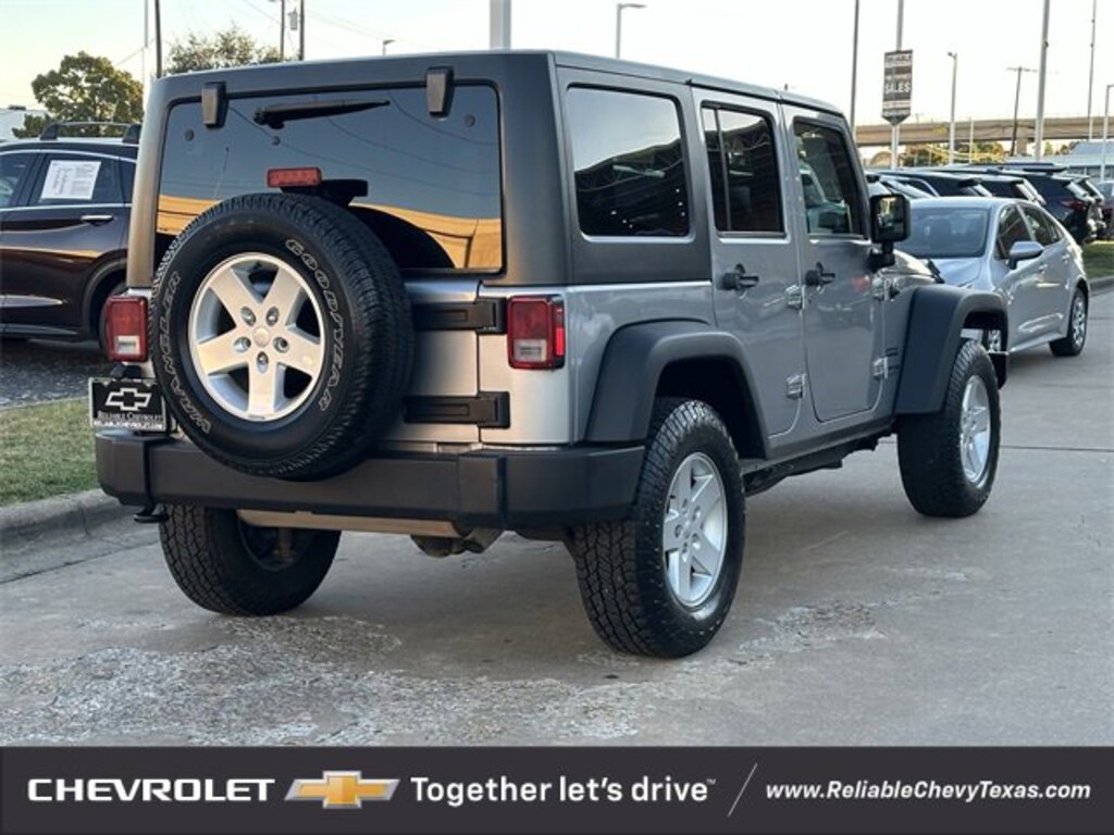 Used 2018 Jeep Wrangler JK Unlimited Sport S 4x4 SUV