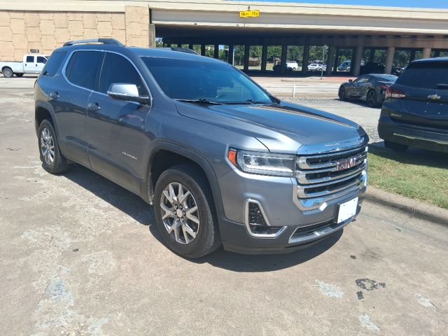 Gray (Satin Steel Metallic) 2021 GMC Acadia SUV / Crossover Front-Wheel Drive Automatic