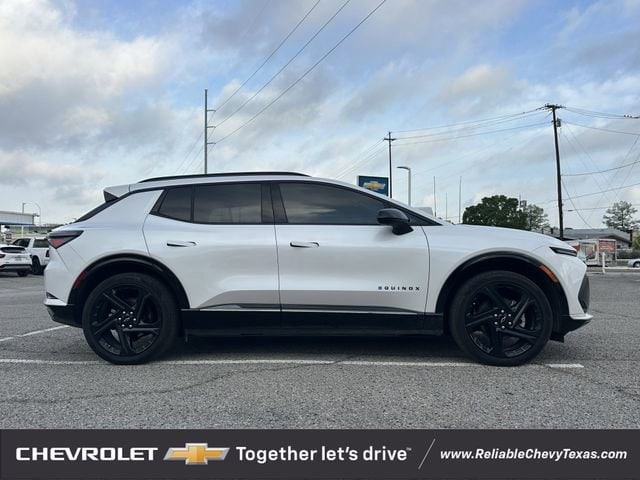 Used 2025 Chevrolet Equinox EV RS with VIN 3GN7DSRPXSS188527 for sale in Richardson, TX