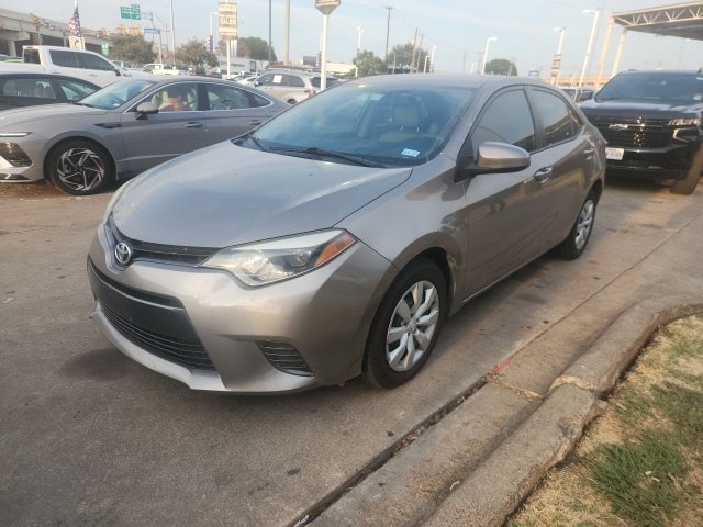 Used 2016 Toyota Corolla LE with VIN 5YFBURHE0GP412436 for sale in Richardson, TX