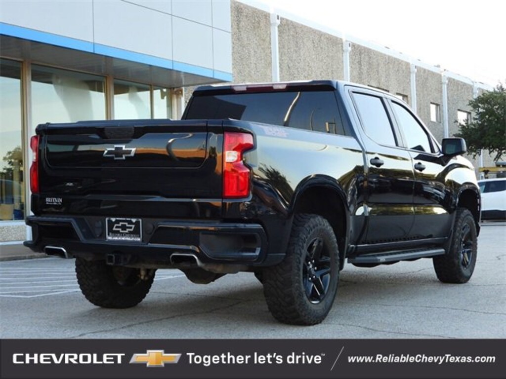 Used 2021 Chevrolet Silverado 1500 Custom Trail Boss Truck Crew Cab