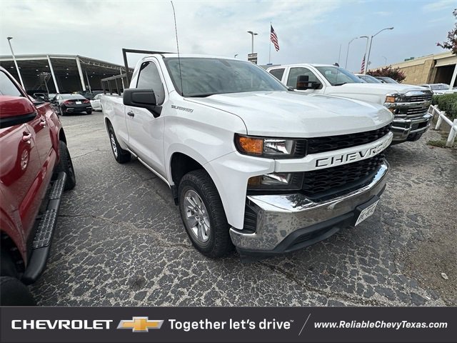 Used 2021 Chevrolet Silverado 1500 Work Truck with VIN 3GCNWAEF9MG250183 for sale in Richardson, TX