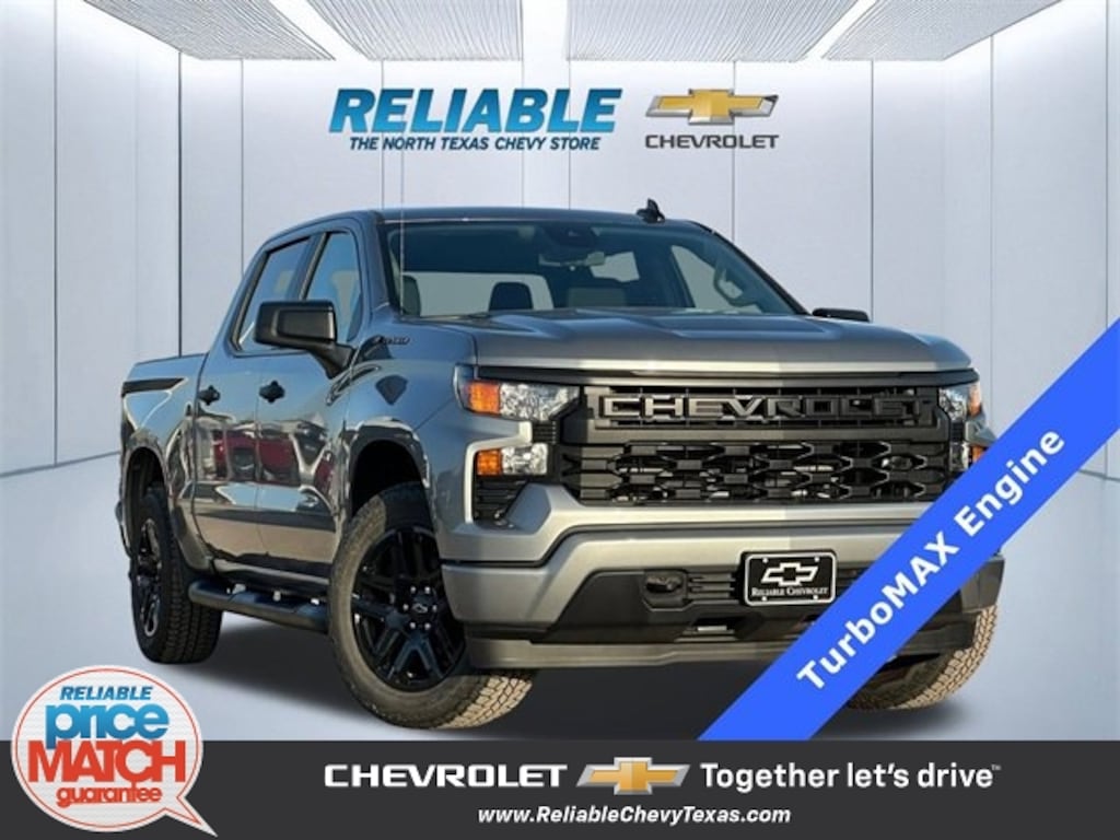 New 2026 Chevrolet Silverado 1500 Custom Truck Crew Cab
