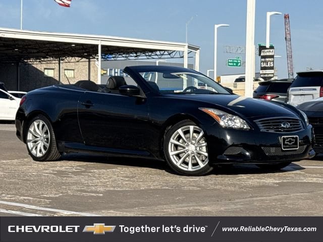 Used 2010 INFINITI G Convertible  with VIN JN1CV6FE2AM352322 for sale in Richardson, TX