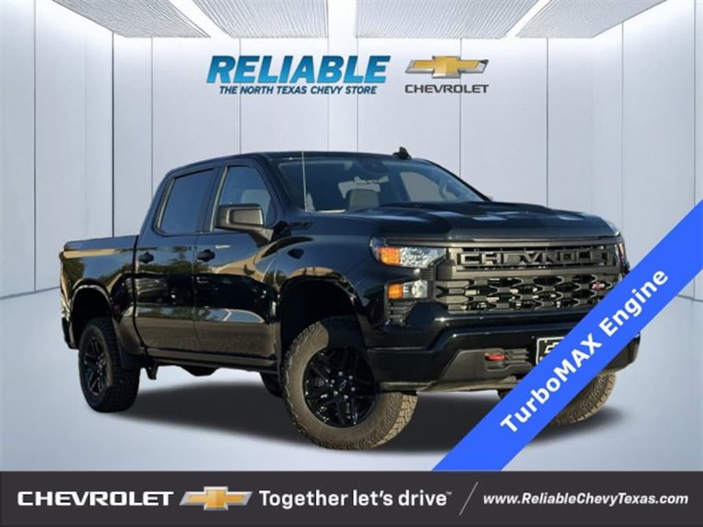 New 2026 Chevrolet Silverado 1500 Custom Trail Boss Truck Crew Cab