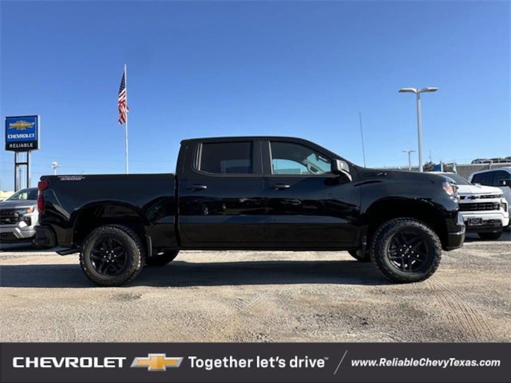 New 2026 Chevrolet Silverado 1500 Custom Trail Boss Truck Crew Cab