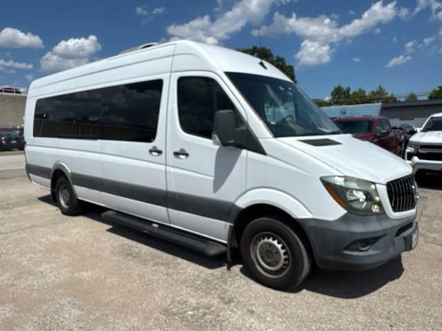 White 2017 Mercedes-Benz Sprinter Cargo Van 4X2 Automatic