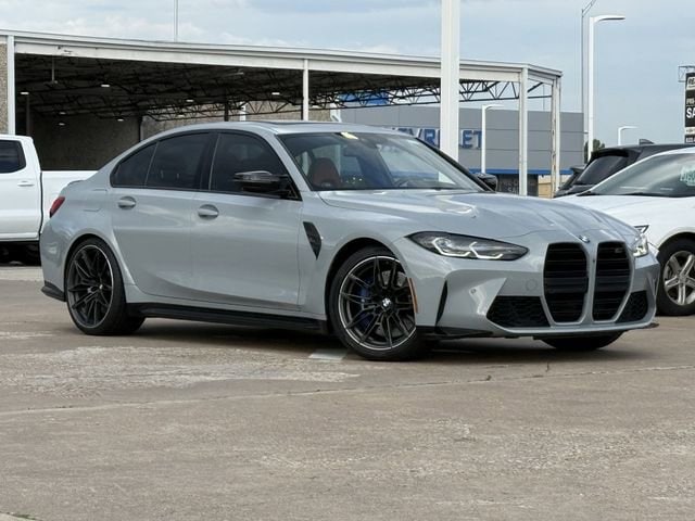 Gray 2021 BMW M3 Competition RWD Sedan Rear-Wheel Drive 8-Speed Automatic