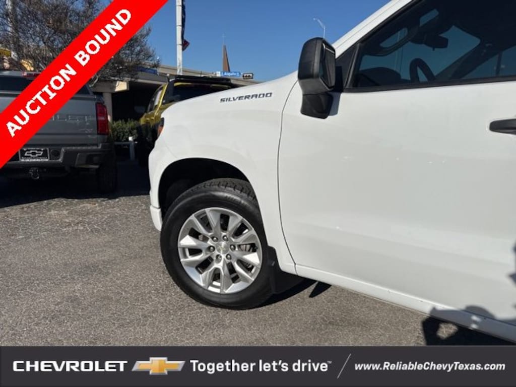 Used 2023 Chevrolet Silverado 1500 Custom Truck Double Cab