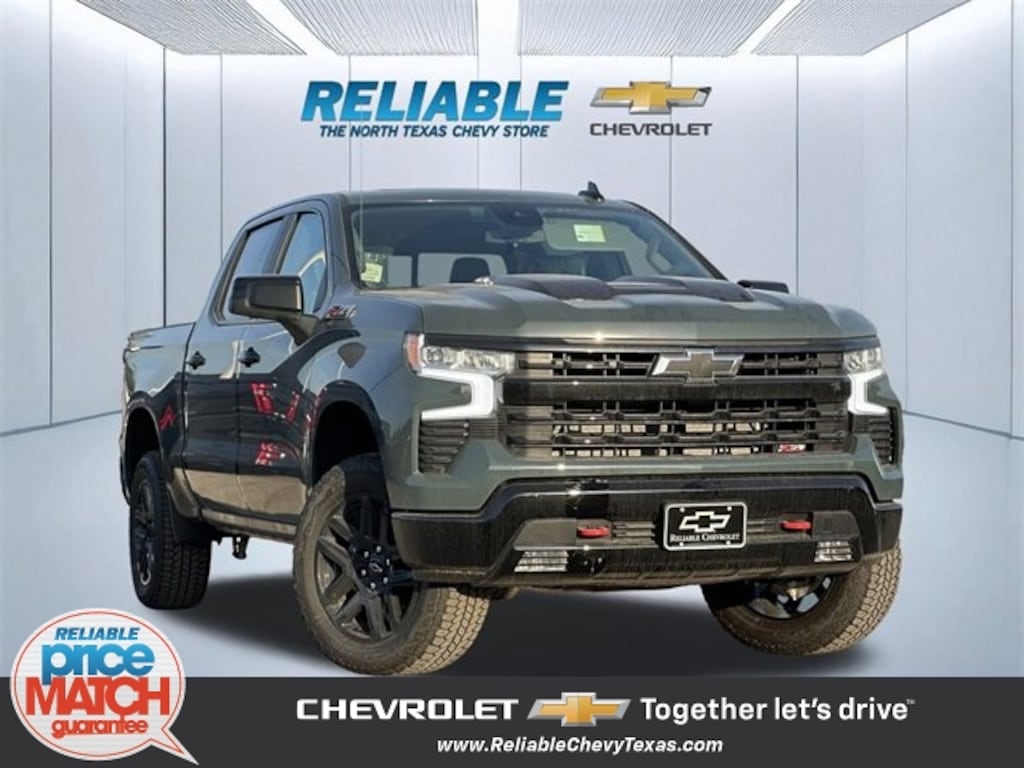 New 2025 Chevrolet Silverado 1500 LT Trail Boss Truck Crew Cab