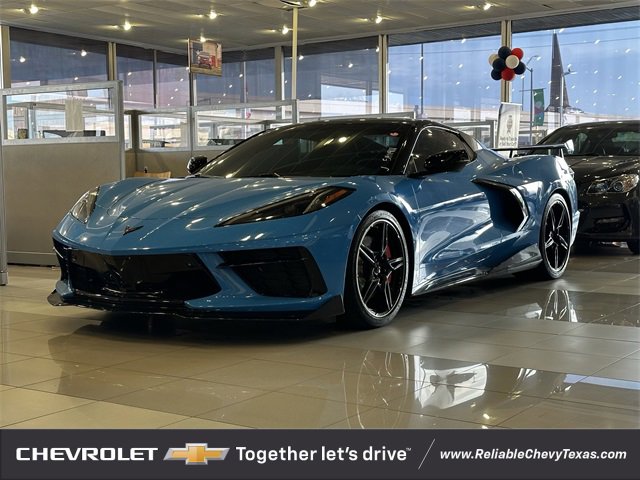 Used 2023 Chevrolet Corvette 3LT with VIN 1G1YC3D47P5111482 for sale in Richardson, TX