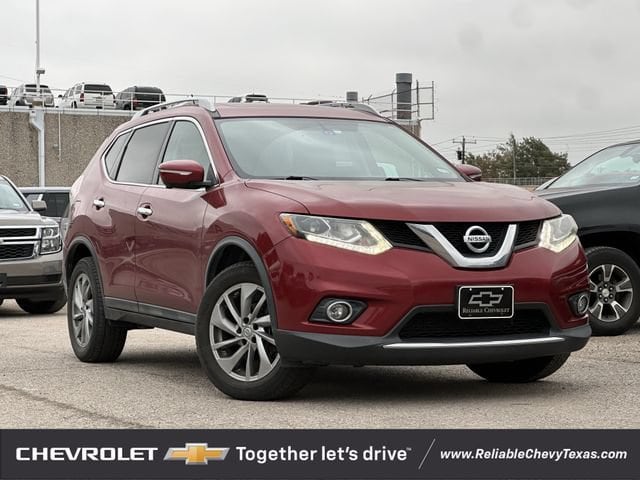 Used 2015 Nissan Rogue SL with VIN 5N1AT2MV9FC844067 for sale in Richardson, TX