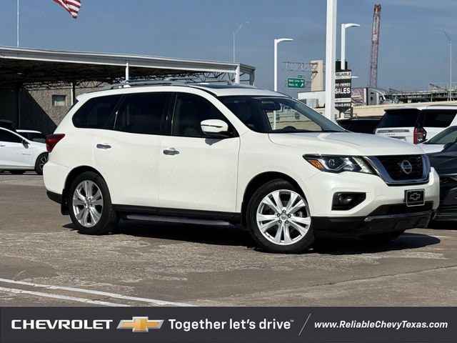 Used 2019 Nissan Pathfinder SL with VIN 5N1DR2MN5KC596843 for sale in Richardson, TX